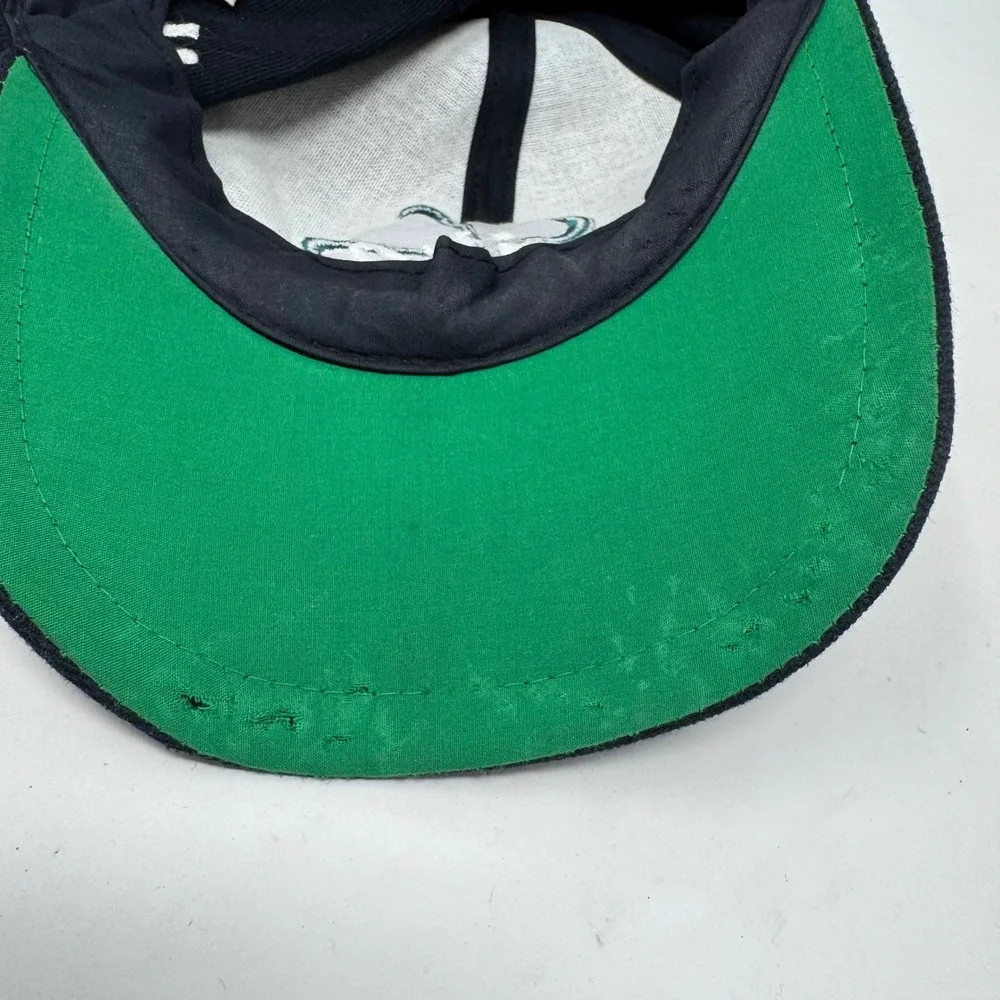 Vintage Nike Pinwheel Green Bay Packers Snapback Hat Black 90s NFL Cap